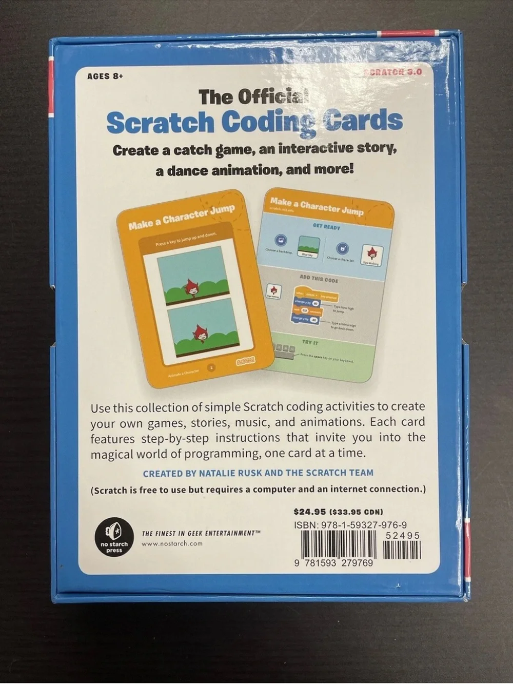 Scratch Coding Cards Beginner Scratch 3. 0 Creative Kids Teens 96 Cards